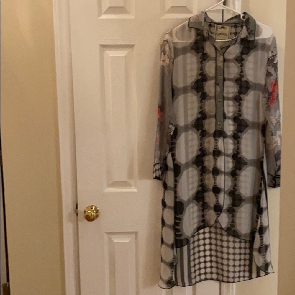 Sheer Duster Shirt